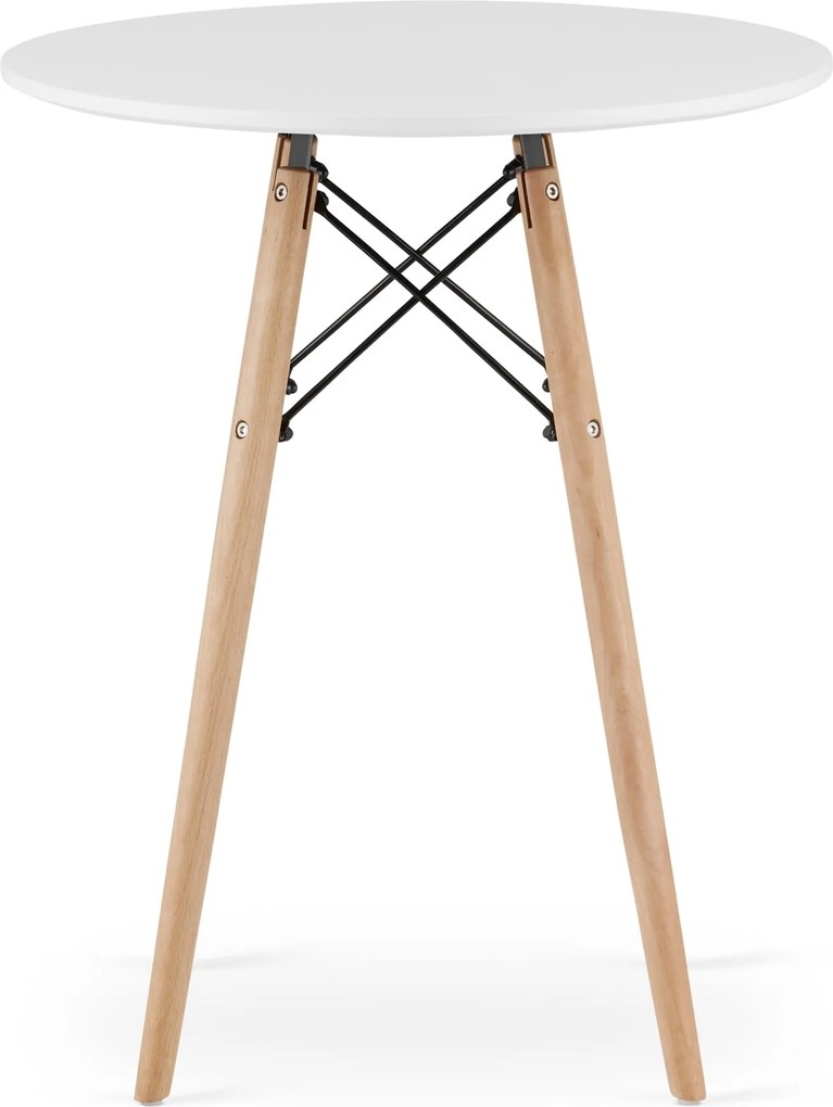 Biely jedálenský stôl OSLO 60x60