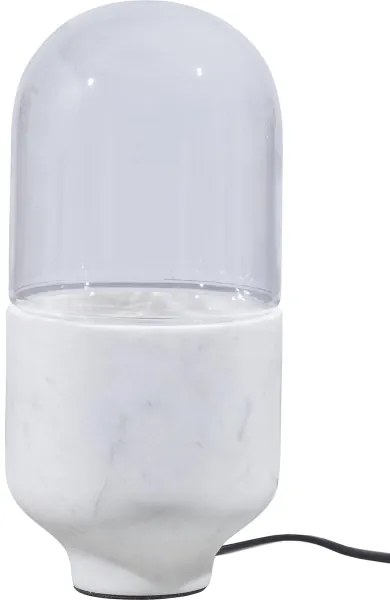 Stolná lampa ASEL 1xE27/25W/230V mramor biela