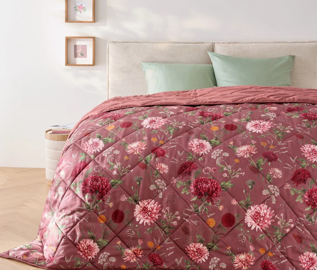 Prikrývka na posteľ, cca 250 x 230 cm