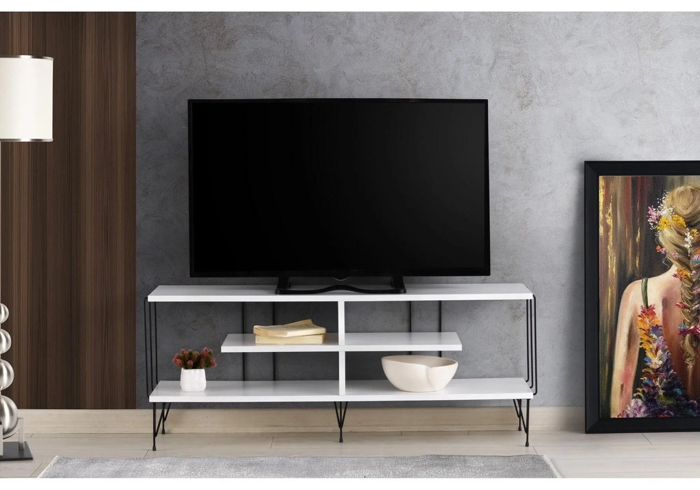 TV skrinka Eze - White