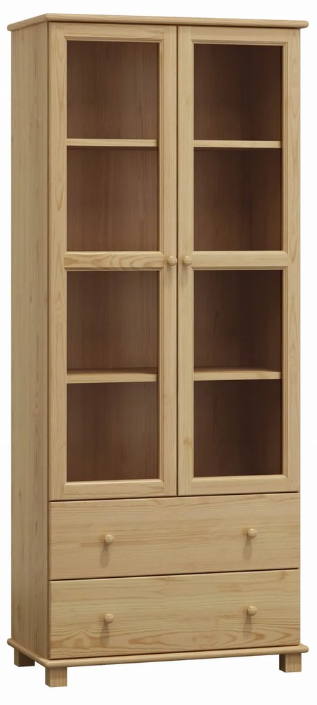 Vitrína RW68 80x42 cm Borovica