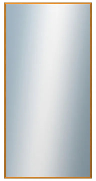 DANTIK - Zrkadlo v rámu, rozmer s rámom 60x120 cm z lišty Hliník oranžová (7269217)
