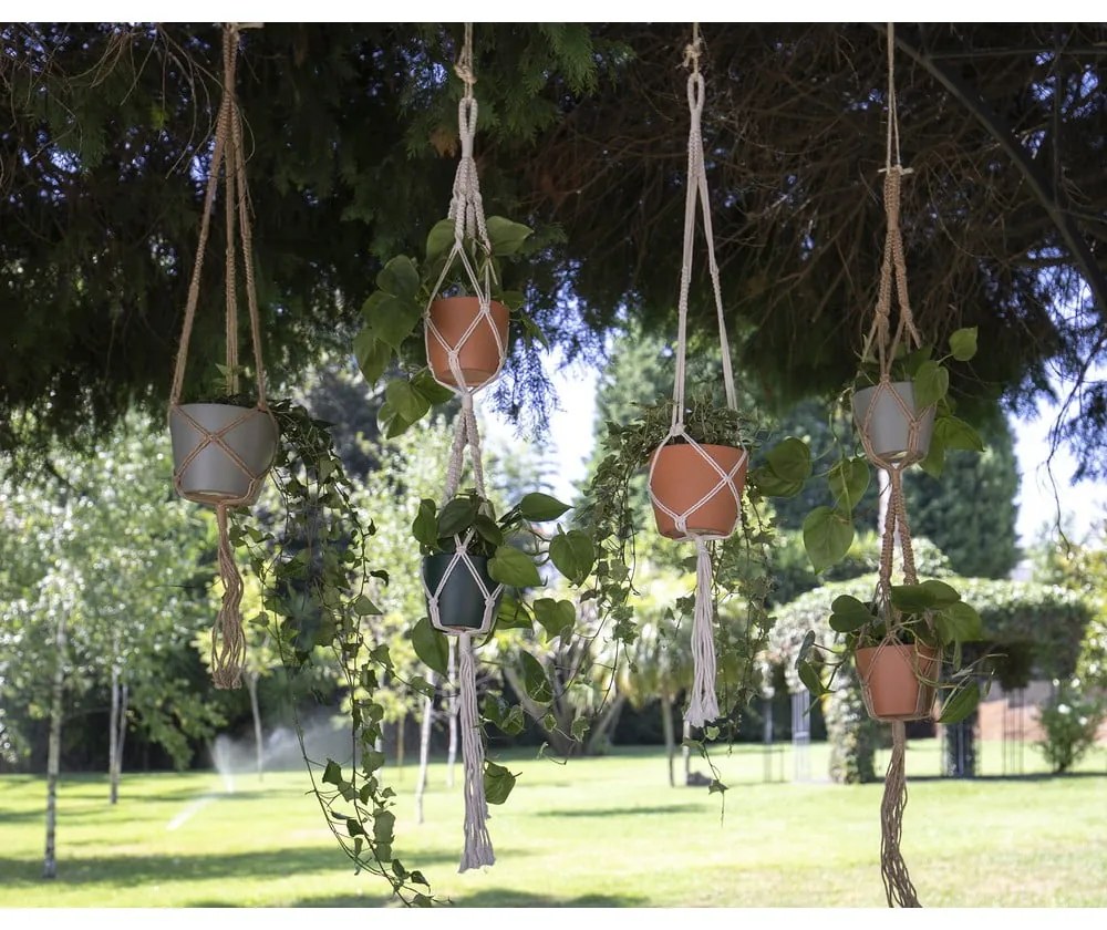 Látkový záves na kvetináč ø 10 cm (výška 120 cm) Macramé – Artevasi