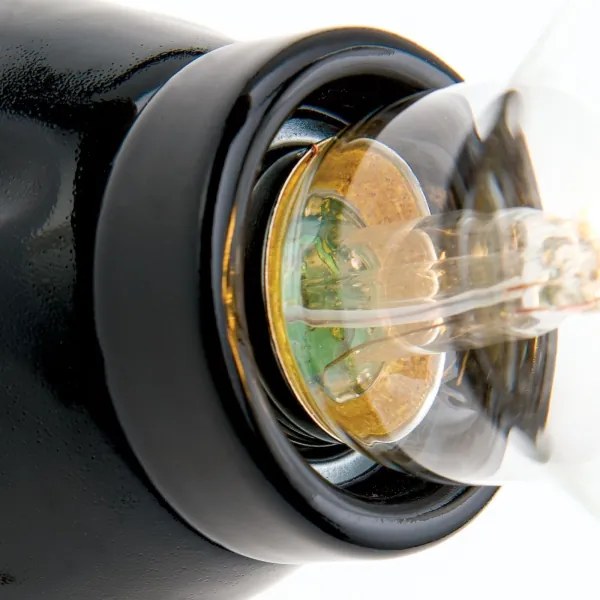 Orion - Nástenné svietidlo FROST 1xE27/60W/230V čierne