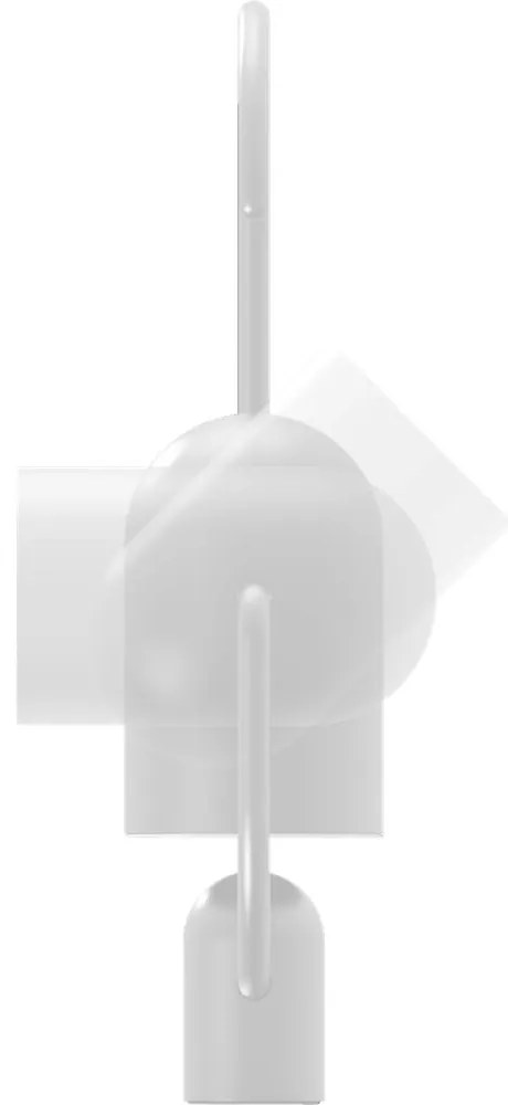 Biela stolová lampa Hammel Grab