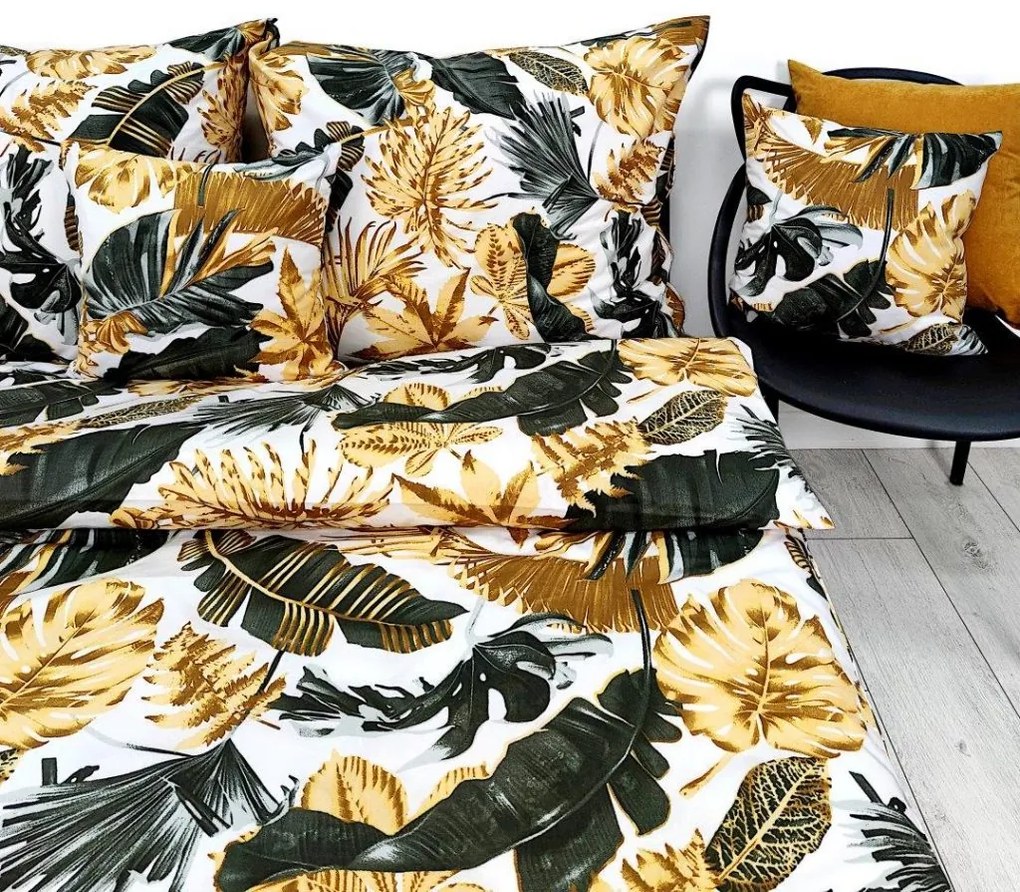 INTERMEDIC SK Posteľná obliečka Jungle GREY 140x200/70x90 cm