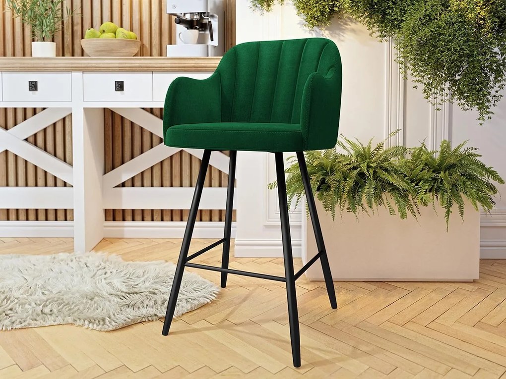 Barová stolička Satton, Dostupné poťahy: Magic Velvet 2258