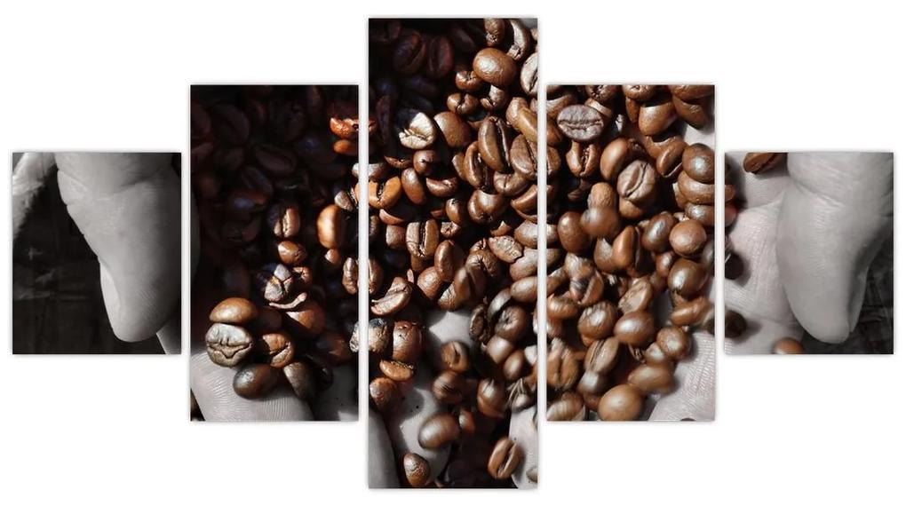 Kávové zrná - obraz