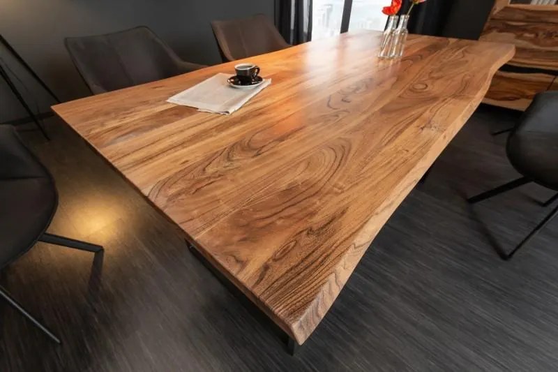Invicta Interior - Masívny jedálenský stôl MAMMUT 180 cm akácia, prírodný