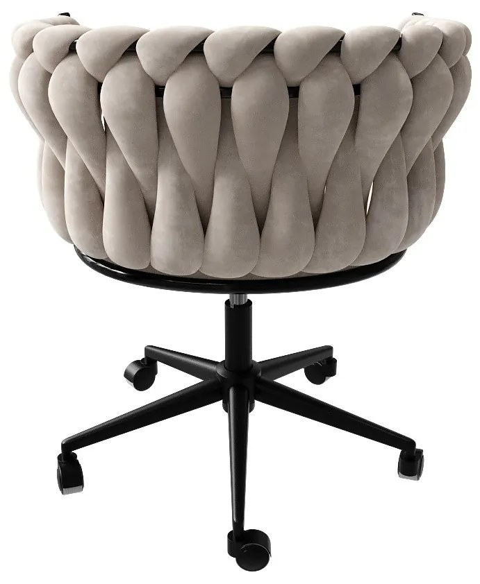 Otočné kancelářské křeslo Delphi šedé/černé