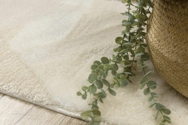 Kúpeľňový koberček SANTA biely