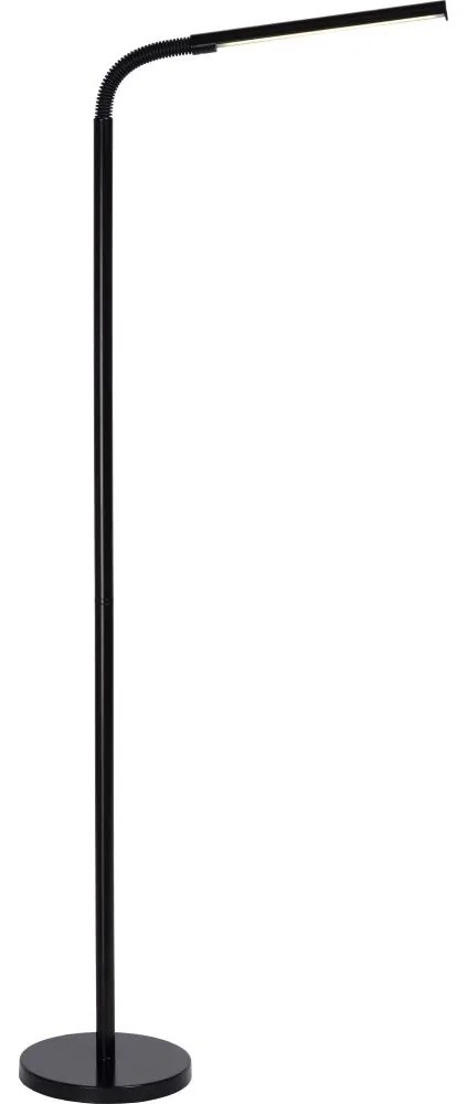 Lucide 36712/05/30 - LED Stojacia lampa GILLY LED/6W/230V čierna
