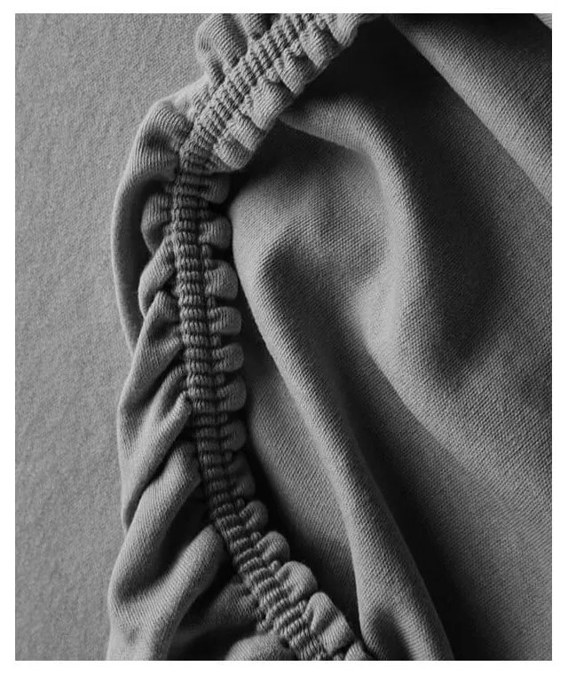 Zeleno-sivé 4-dielne predĺžené obliečky na dvojlôžko z bavlny Renforcé s plachtou 200x220 cm – Mila Home