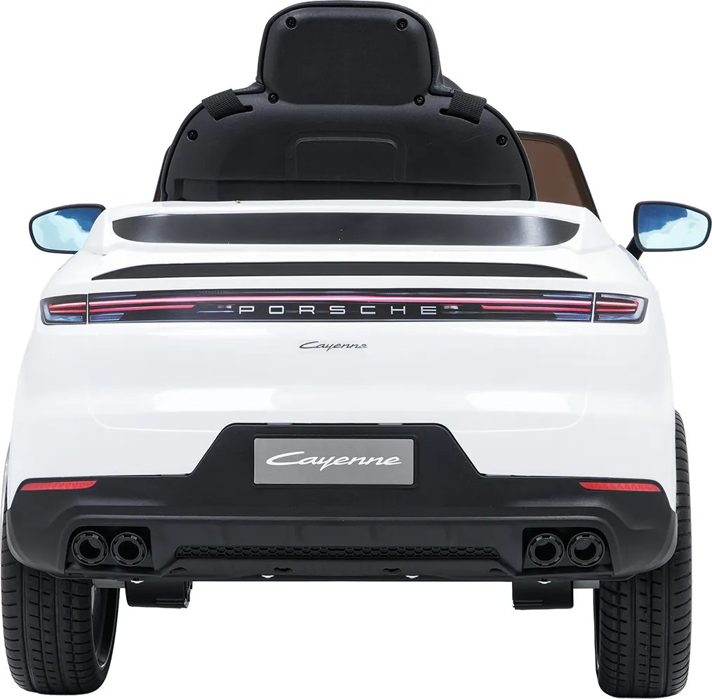 Ramiz Porsche Cayenne Biele vozidlo
