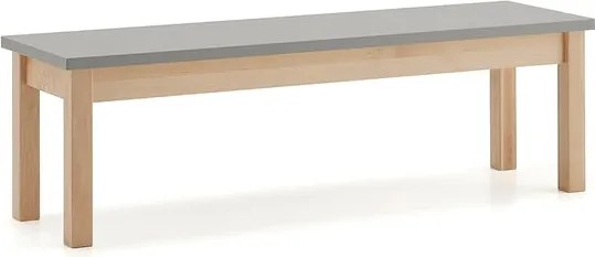 Lavica ZET, 1200x360 mm, šedá