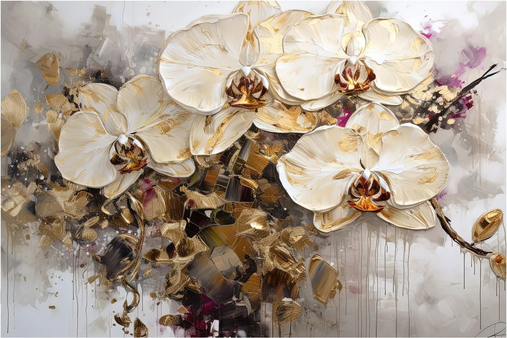 Obraz - Orchidey (90x60 cm)