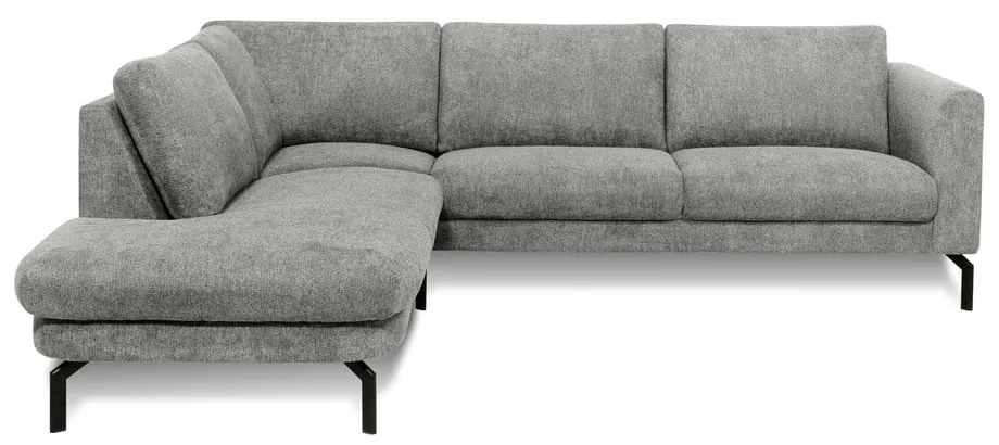 Svetlosivá rohová pohovka (ľavý roh) Gomero – Scandic