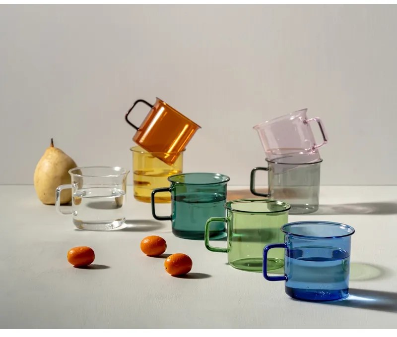 Hrnček Glass 0,35l, zelený