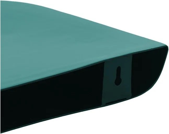 Tyrkysovomodrá kovová polica 41 cm Adawa – Light &amp; Living