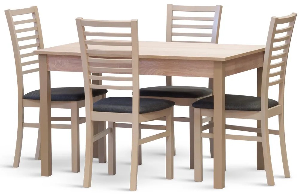 Stima stolička DANIEL Vyberte odtieň ->: Buk, Vyberte látku ->: BOSS camel 4