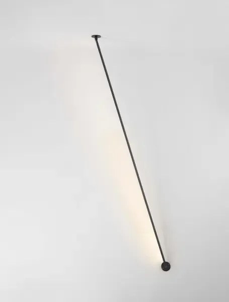 LED čierne moderné stropné svietidlo Sima 216