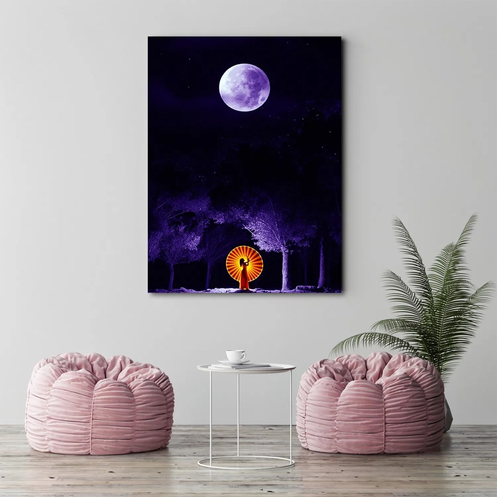 Gario Obraz na plátne Tanec na Mesiaci - Gab Fernando Rozmery: 40 x 60 cm