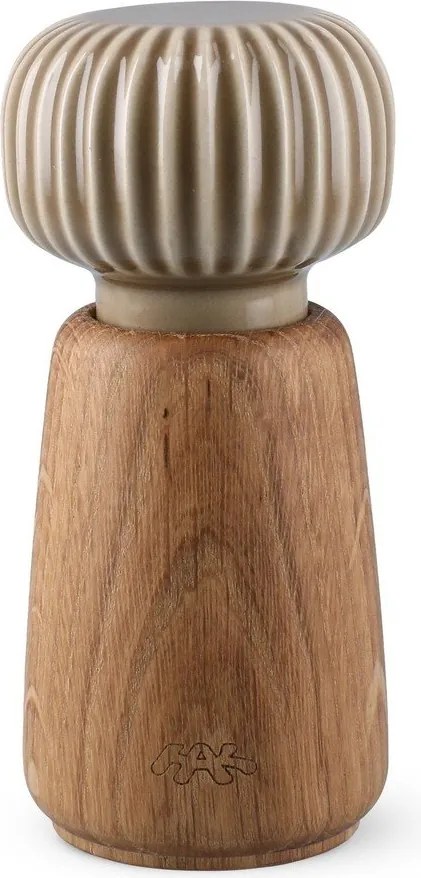 Drevený mlynček na korenie a soľ v prírodnej farbe Hammershøi – Kähler Design