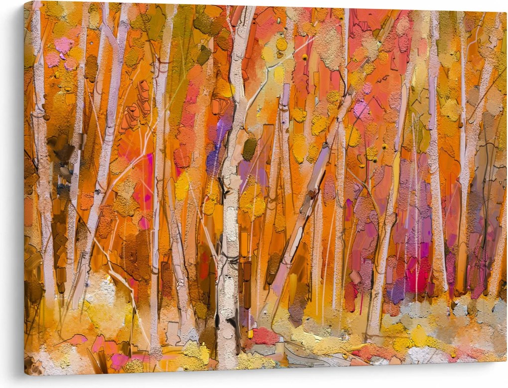 Obraz - Jesenný les (70x50 cm)