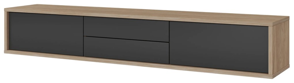TV stolík Fiora 39 (dub olejovaný + antracit). Akcia -20%. Vlastná spoľahlivá doprava až k Vám domov. 1066463