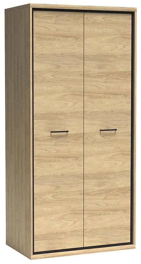 Skriňa Mediolan M1 Natural Hikora