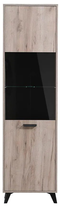 Vitrína Umbria 1KVS šedá dub 11008862