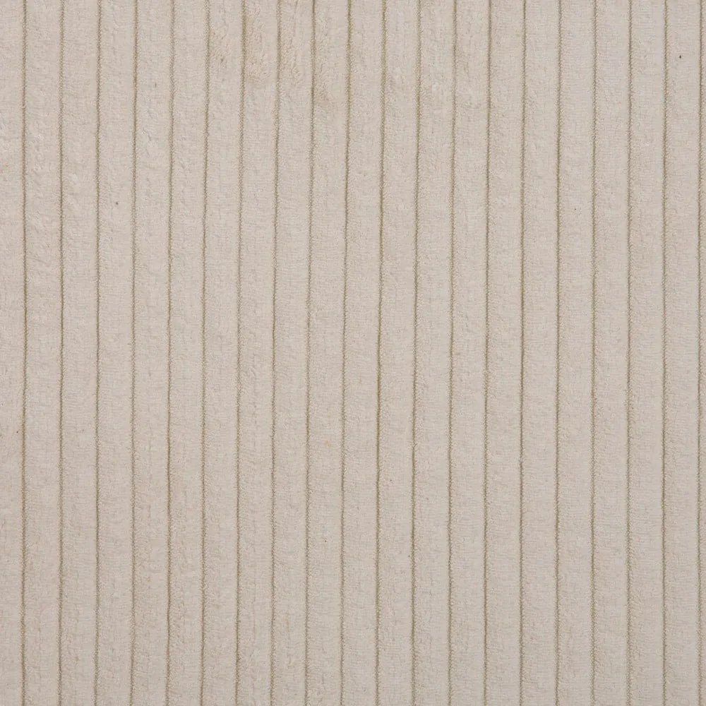 Krémová menčestrová rohová pohovka (pravý roh) Ariella – Ropez