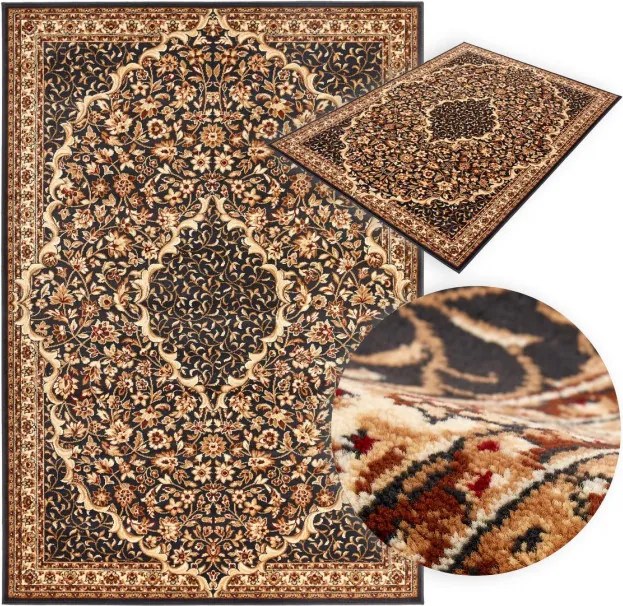 Koberec Agnella Standard Persea čierny