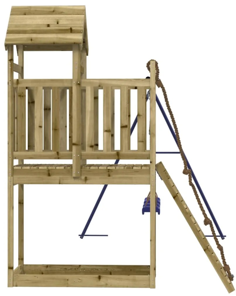 Vonkajšia súprava na hranie impregnovaná borovica