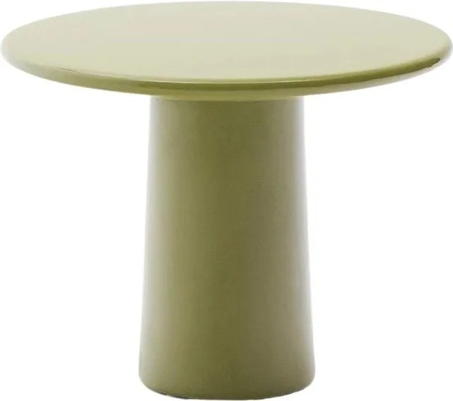 Betónový okrúhly Záhradný konferenčný stolík ø 65 cm Albanella – Kave Home