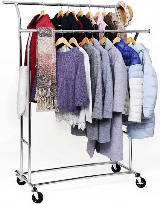 Vešiakový stojan na kolieskach HSR12S