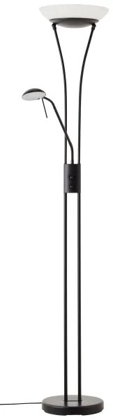 Brilliant - Stmievateľná stojacia LED lampa FINN 2xLED/13W/230V čierna