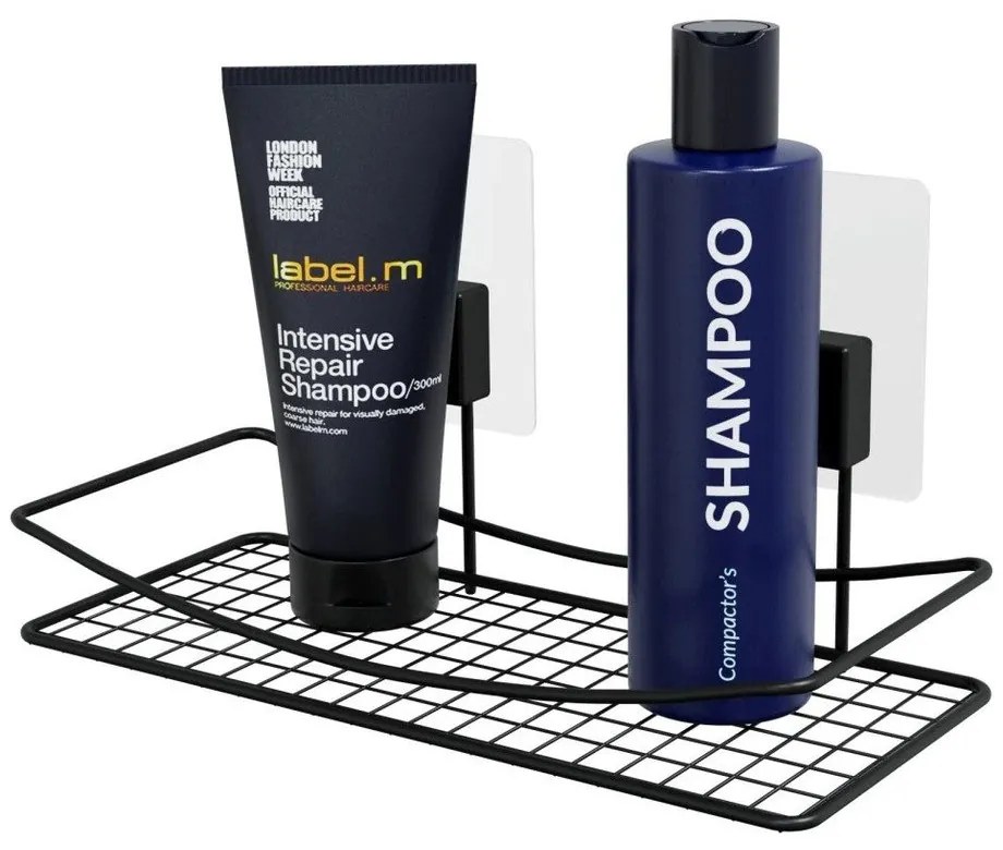 Samodržiaca kúpeľňová polička Compactor Magic Bath