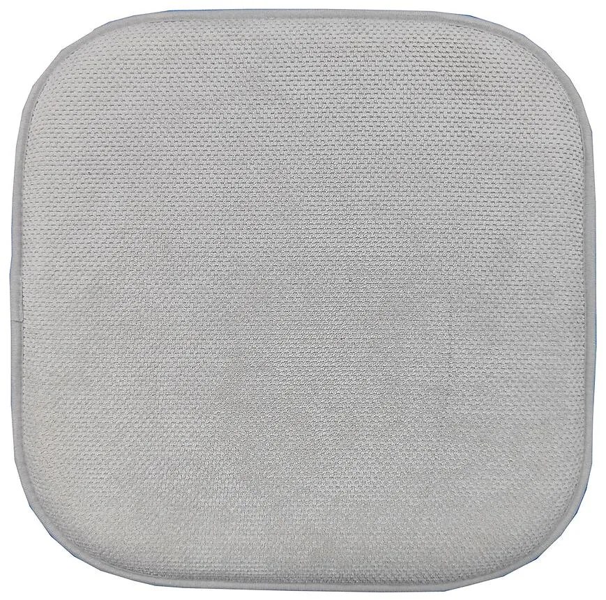 Súprava podušiek na stoličky RYA40440 40x40 cm (2 ks) strieborná