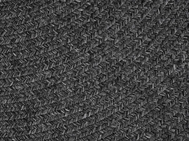 Koberec Hanse Home Braided Trenzado tmavosivý kruh