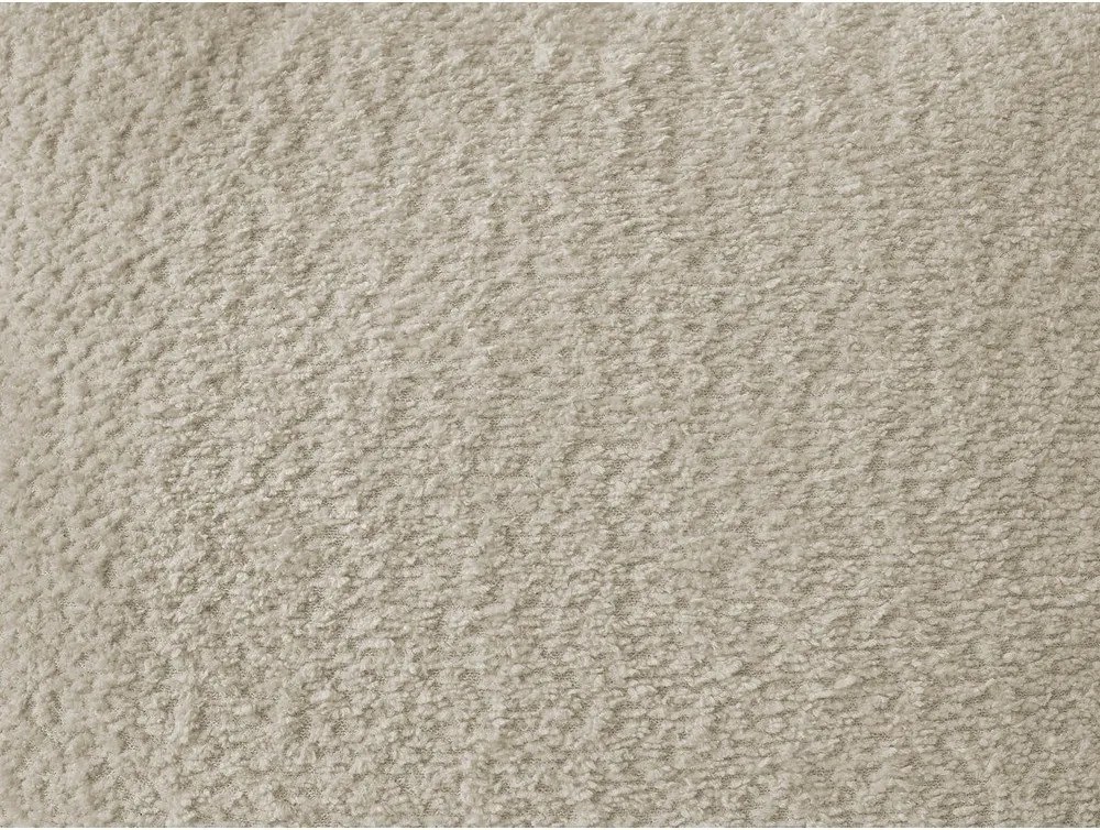 Béžová rohová pohovka z textílie buklé (ľavý roh/s leňoškou) Azra – Bobochic Paris