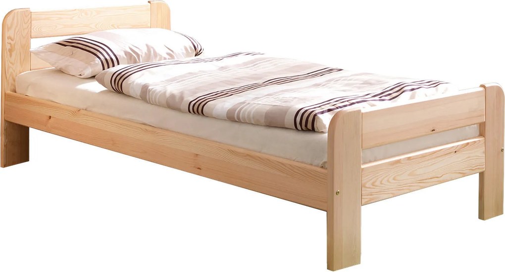 XXXLutz POSTEĽ, 100/200 cm farba borovice MID.YOU - Online Only spálne - 000406001402