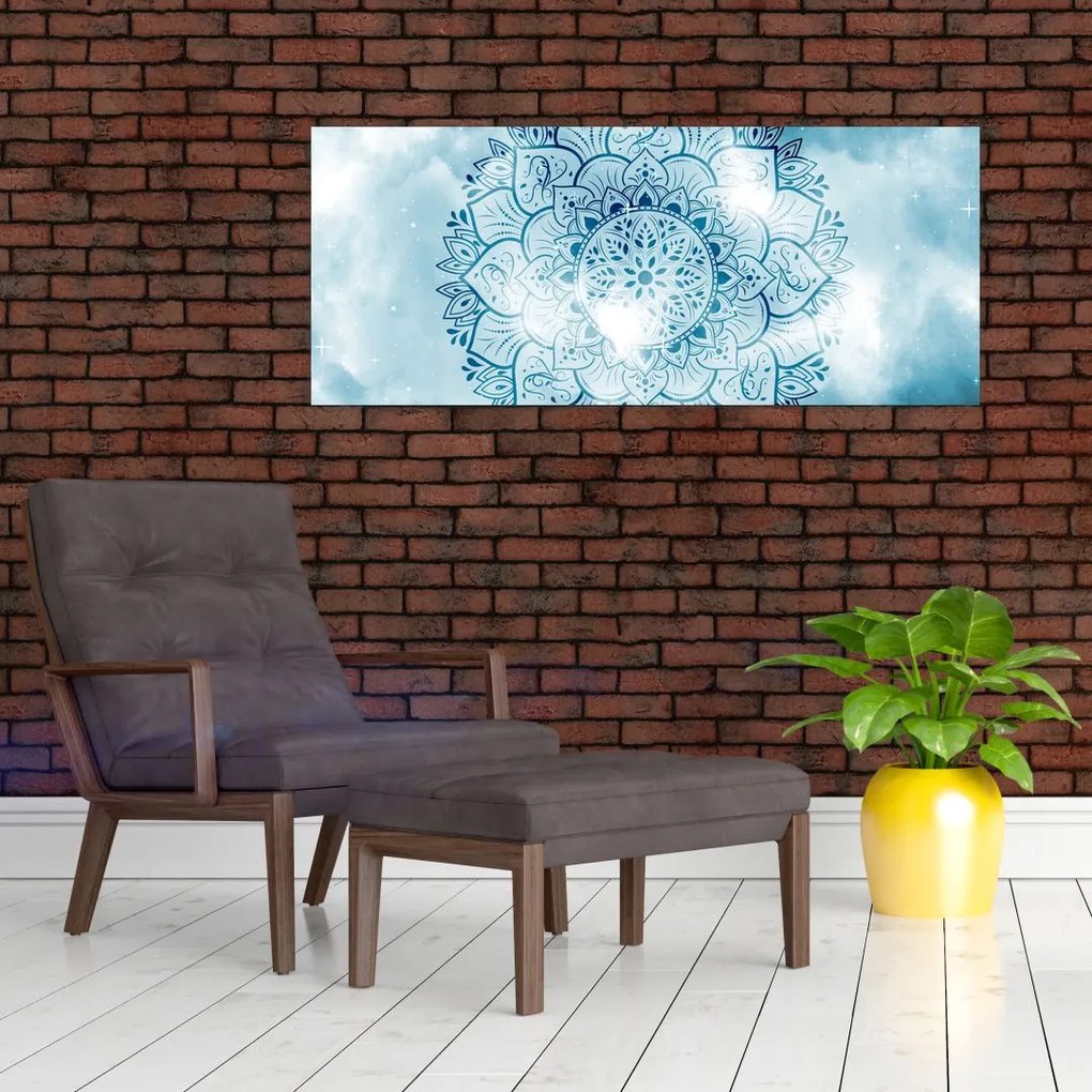 Obraz - Nebeská mandala (120x50 cm)