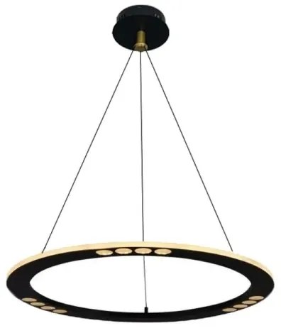 LED Stmievateľný luster na lanku LED/40W/230V 3000-6500K + diaľkové ovládanie