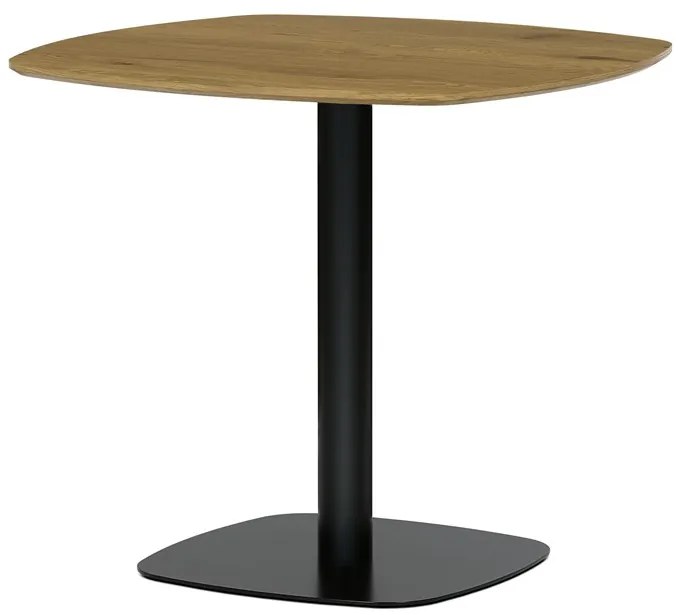 Autronic BONTEC Jedálenský stôl 80x80cm, mdf, dub, DT-X7117 OAK Farba: Hnedá