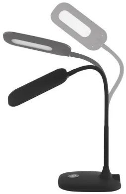 Stolná LED lampa Stella čierna