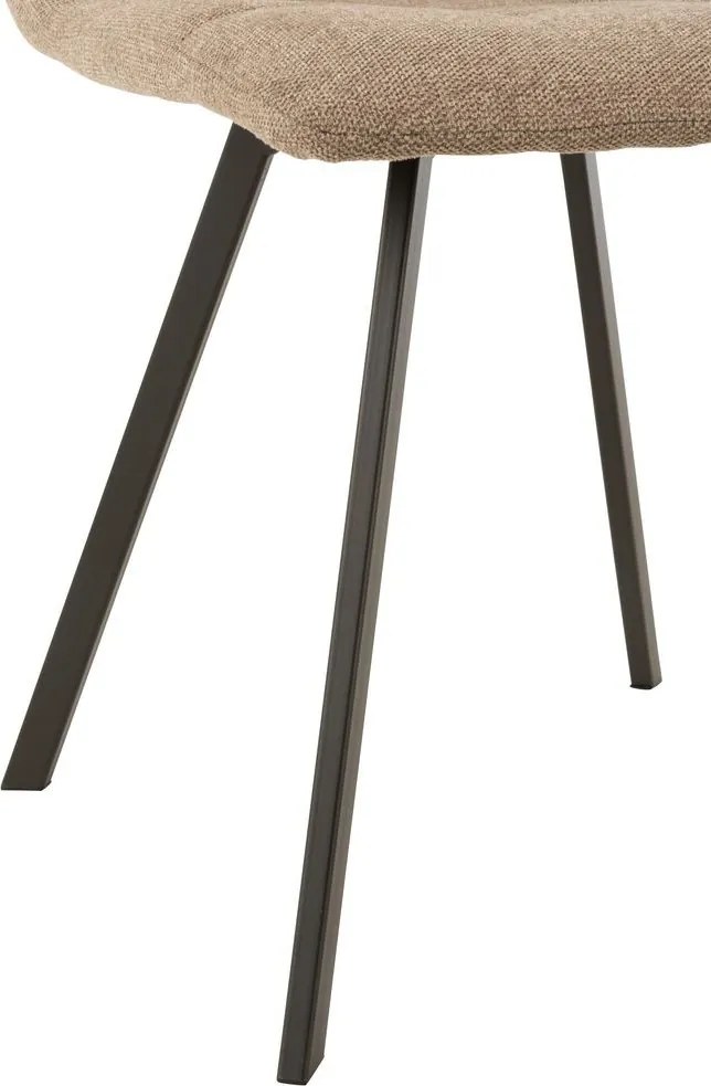 Béžová jedálenská stolička Chair Babette Beige - 55*47*82cm