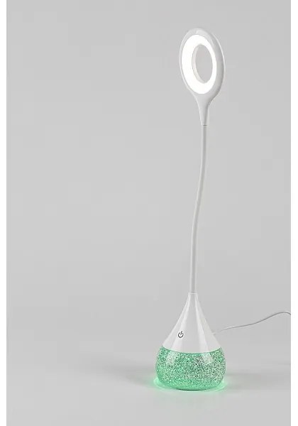 Rabalux 74248 - LED RGB Stmievateľná stolná lampa VIVTER LED/4W/230V biela