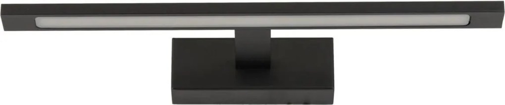 Nástenné svietidlo nad zrkadlo Gallery Led Black 12W