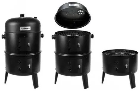 Záhradný gril/udiareň 3v1 KAMINER